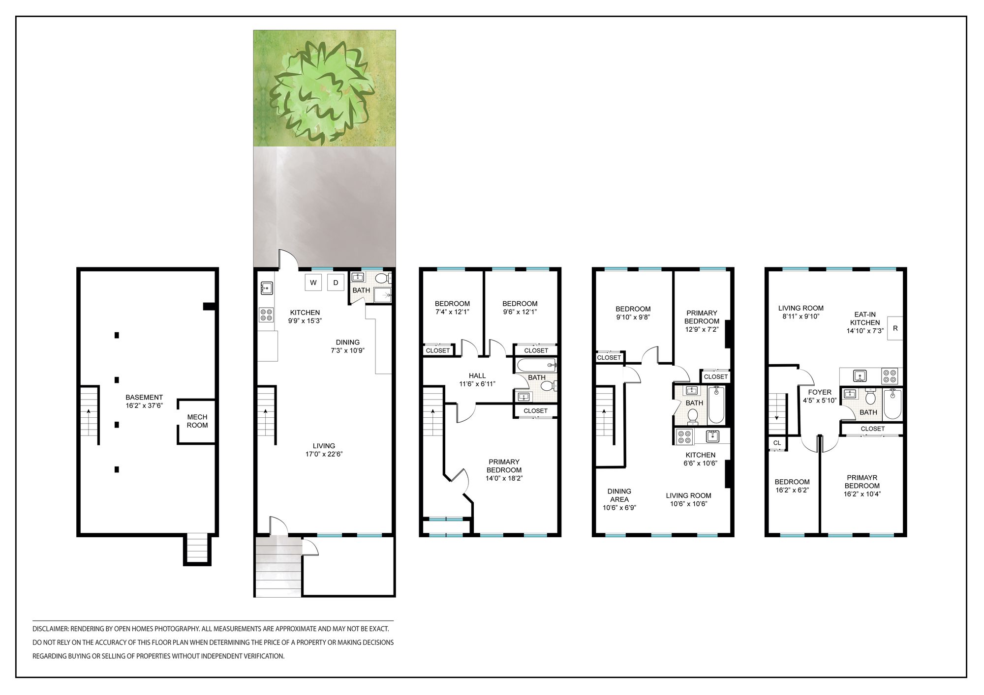 420 Quincy Street floor plan